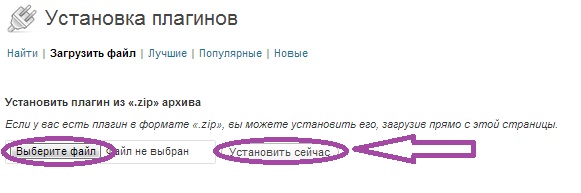 Загрузить плагин вручную. Шаг 2.